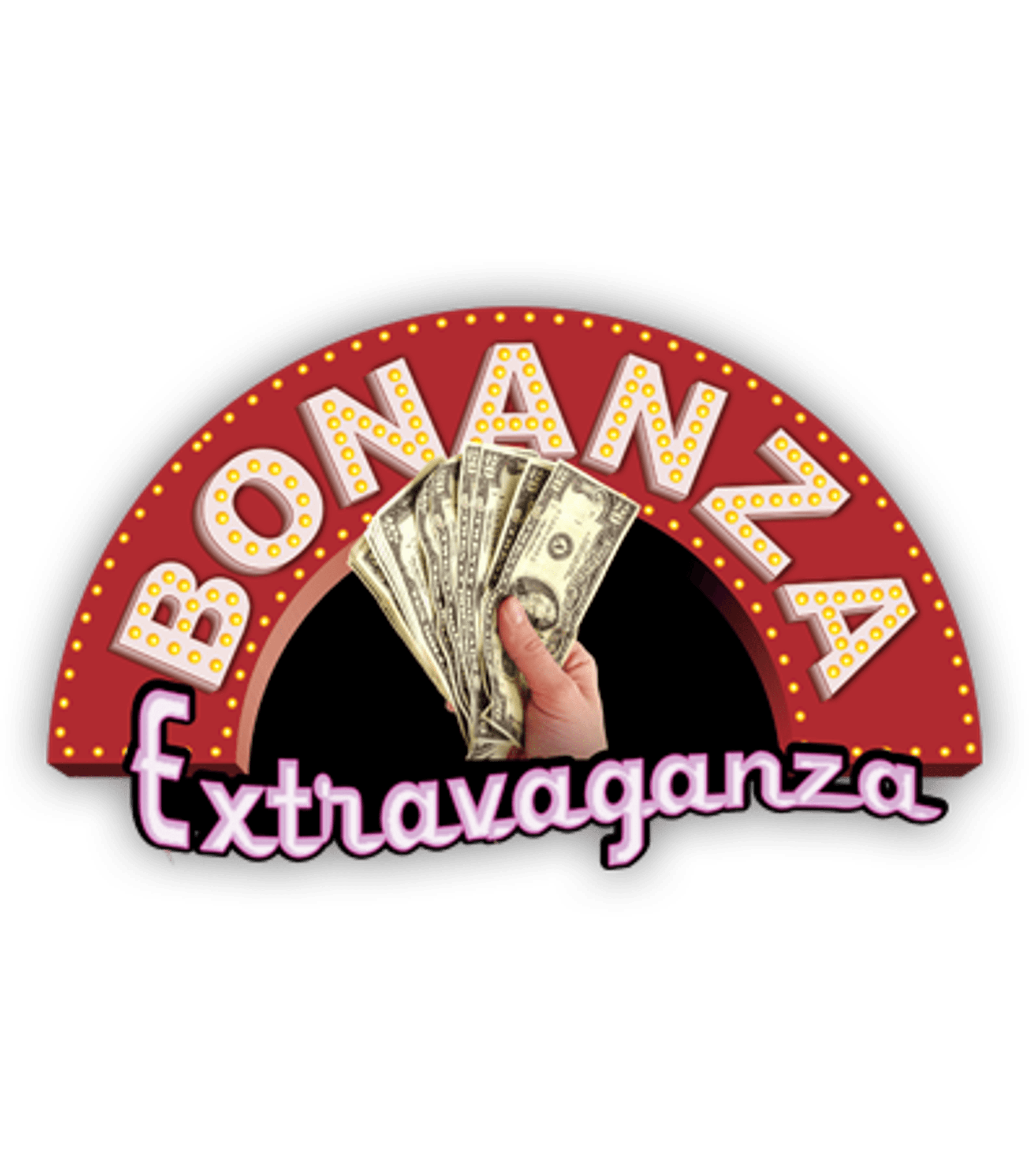 Bonanza Extravaganza Jackpot Jingle 50/50 logo image