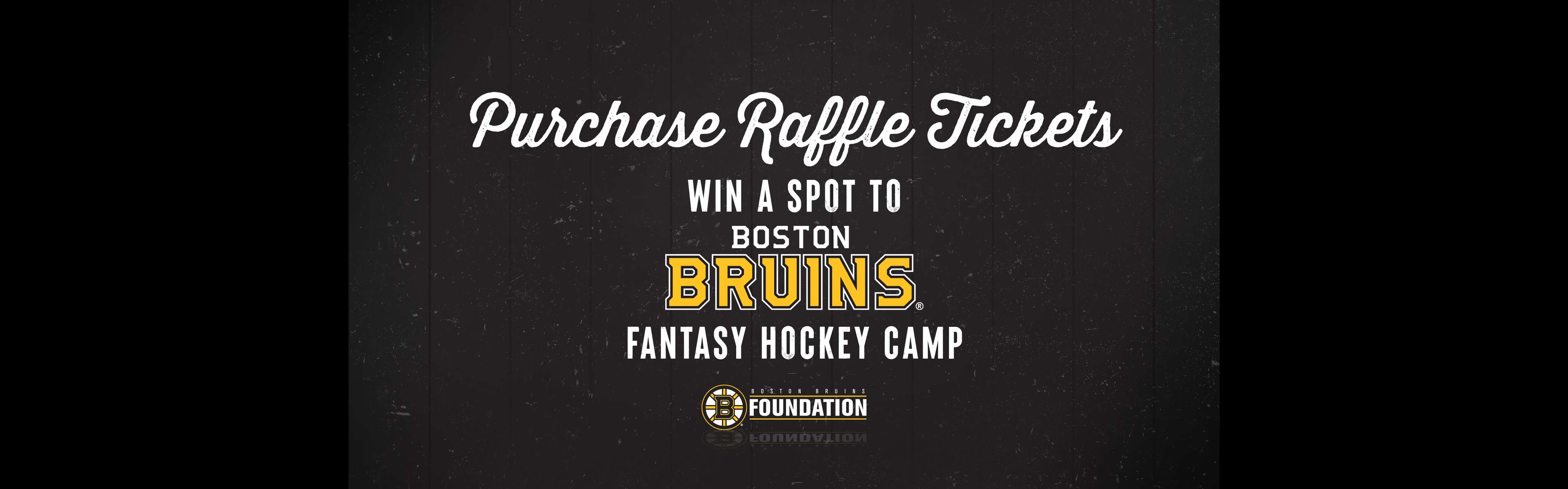 (1) Spot in Bruins Fantasy Hockey Camp at Fenway Park on January 4th, 2023 logo image