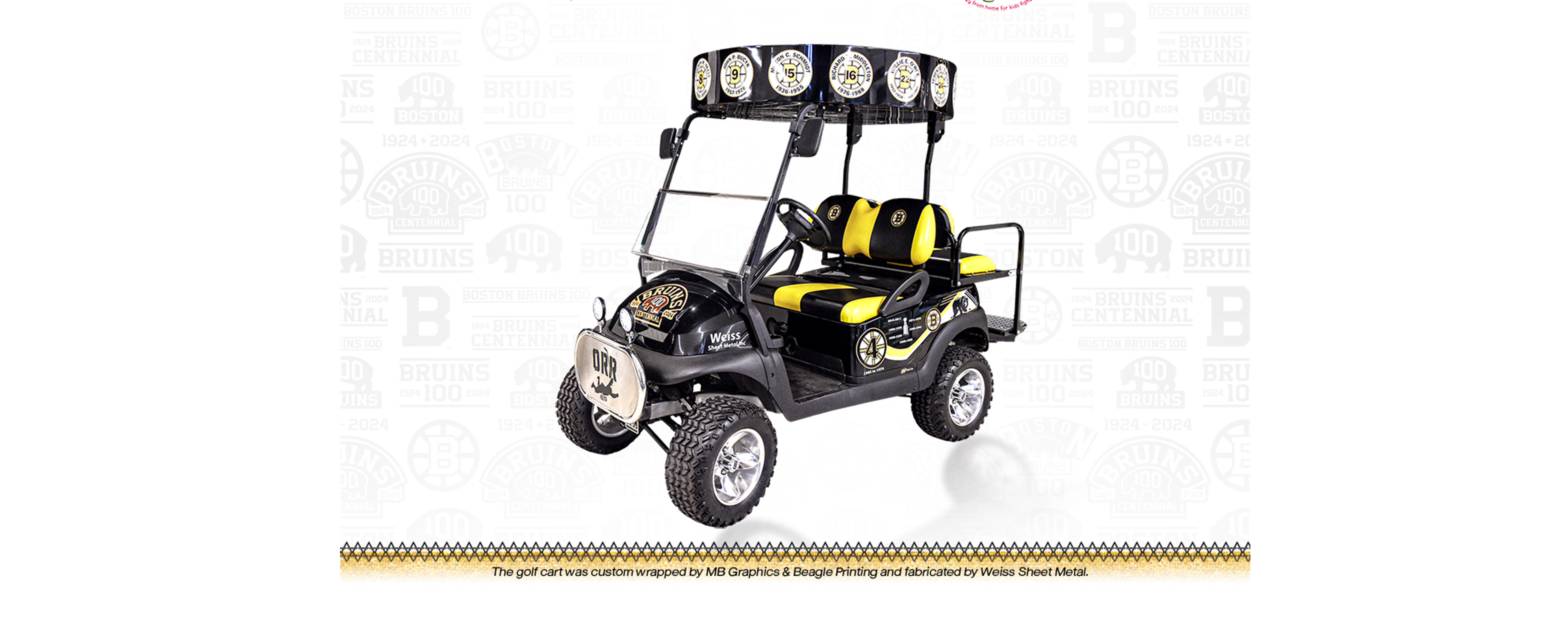 Bruins Golf Cart, Meet & Greet w/ Bobby Orr & Bruins Tickets featured image