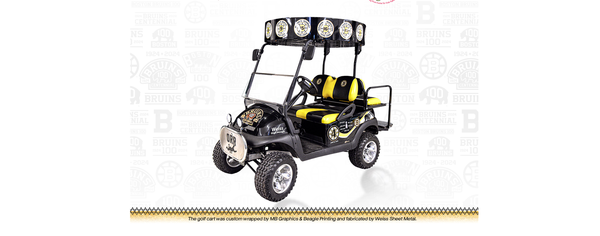 Bruins Golf Cart, Meet & Greet w/ Bobby Orr & Bruins Tickets