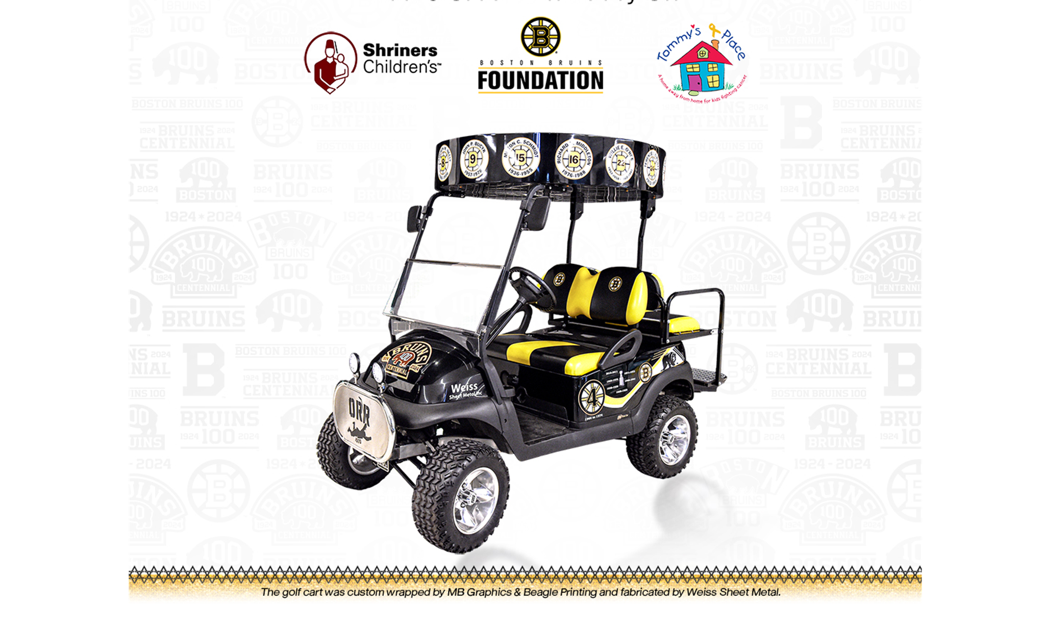 Bruins Golf Cart, Meet & Greet w/ Bobby Orr & Bruins Tickets event banner