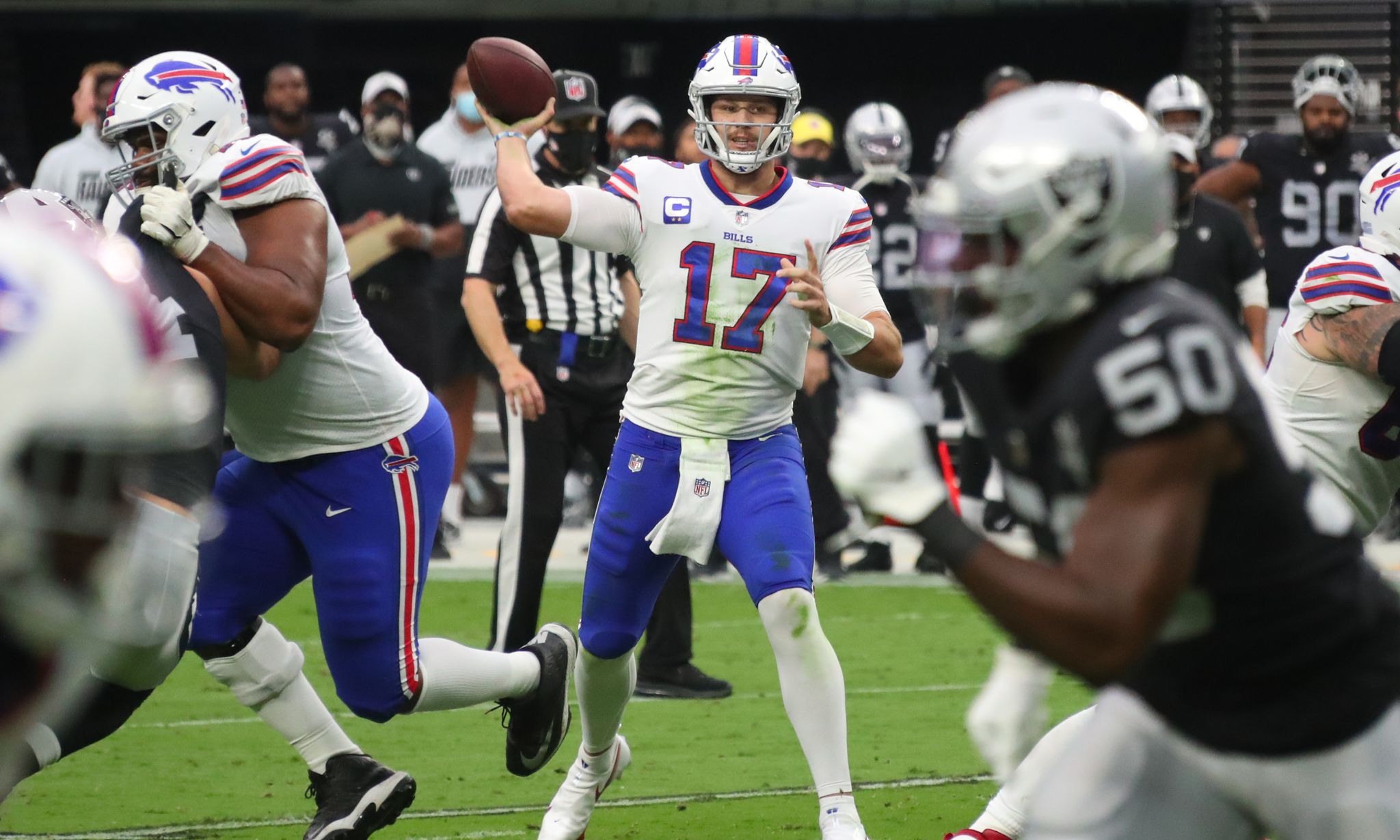 Week 2 Raiders at Bills event banner