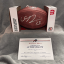 Gabe Davis Autographed Football thumbnail