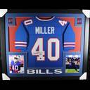 Von Miller Autographed Jersey, Framed