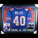 Von Miller Autographed Jersey, Framed