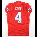 James Cook Signed Jersey