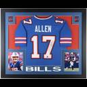 Josh Allen Signed Jersey, Framed