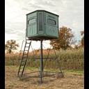The Big Country 6x7 Hunting Blind with 10' Deluxe Stand and Accessory Package