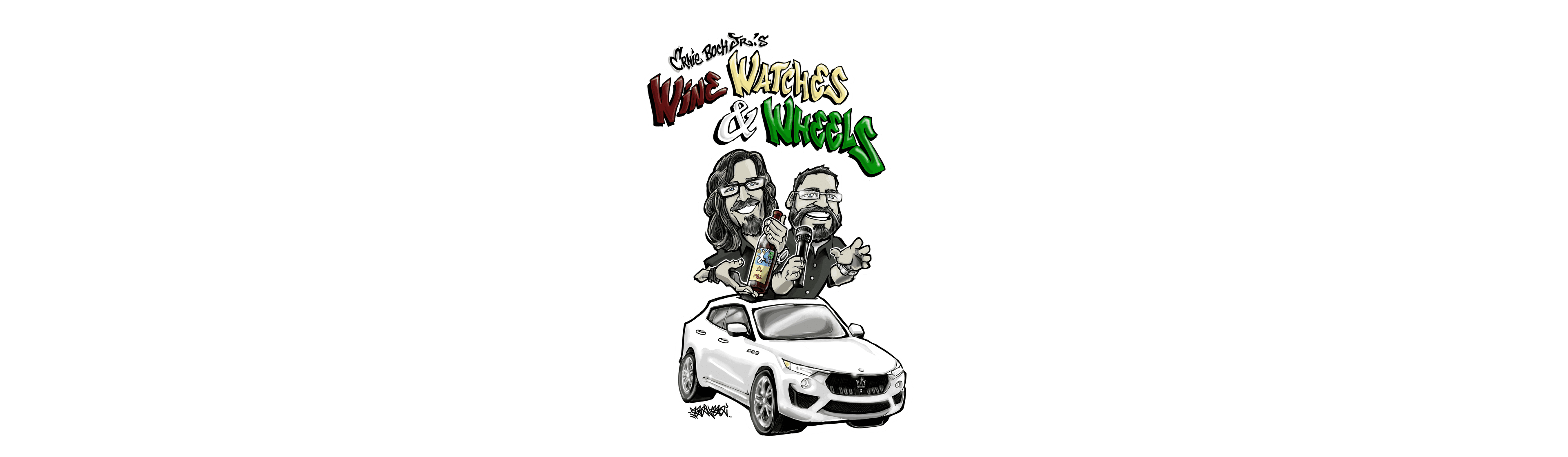 Wine, Watches & Wheels Maserati Raffle logo image