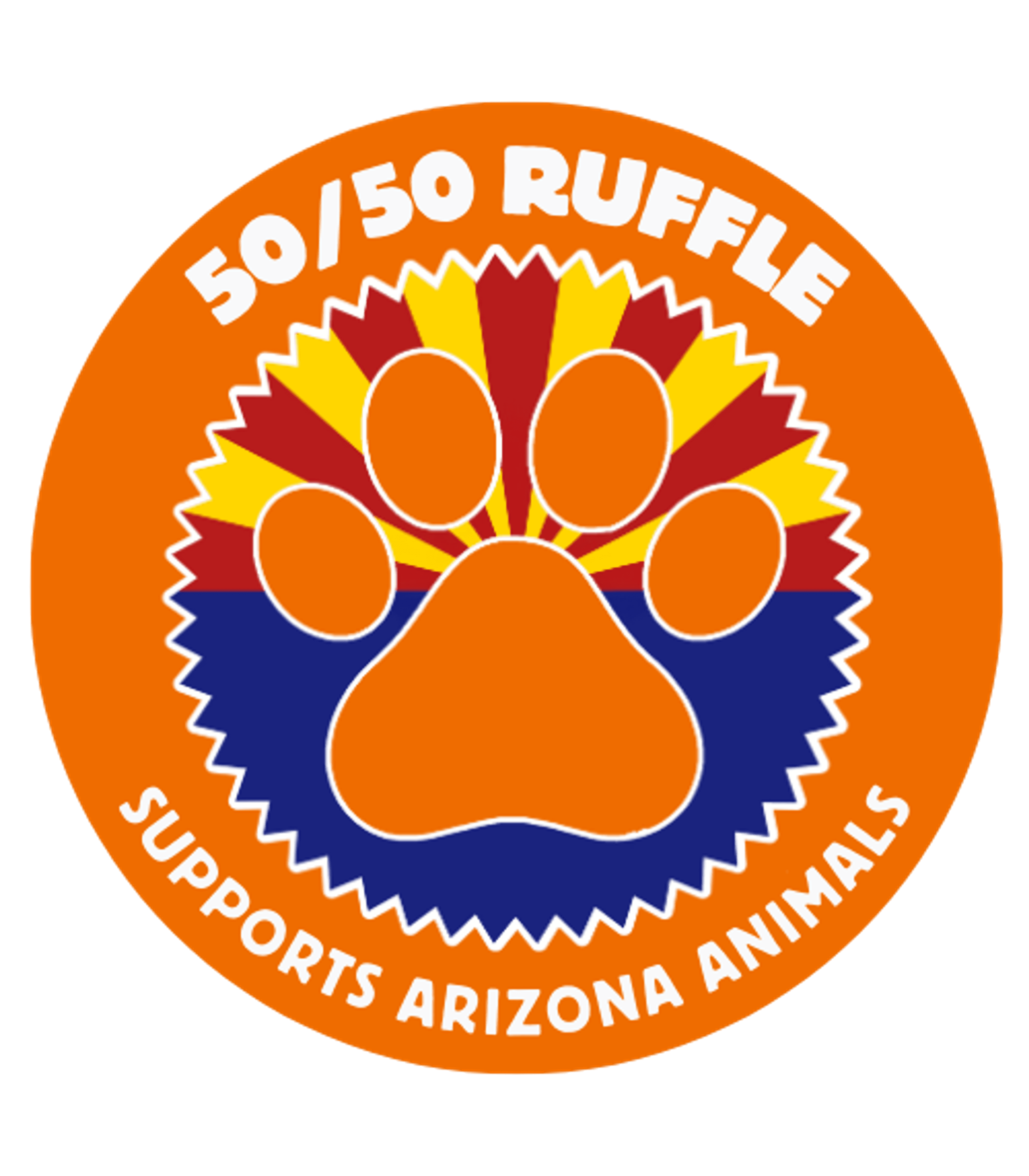 50/50 Ruffle: Arizona Animal Charities logo image