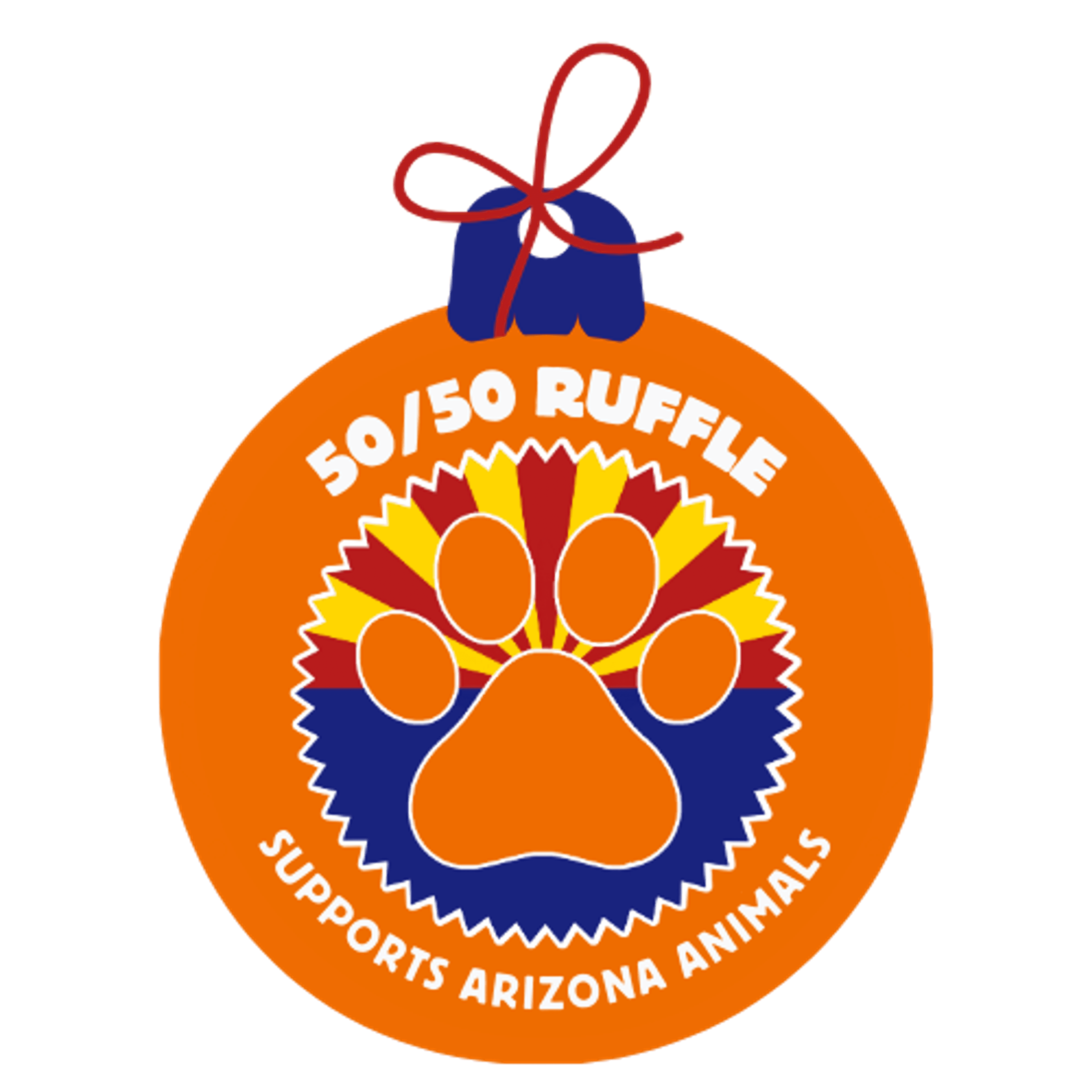 December Holiday 50/50 Ruffle logo image