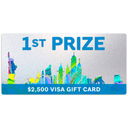 $2,500 VISA Gift Card