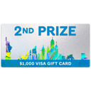 $1,000 VISA Gift Card