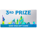 $500 VISA Gift Card