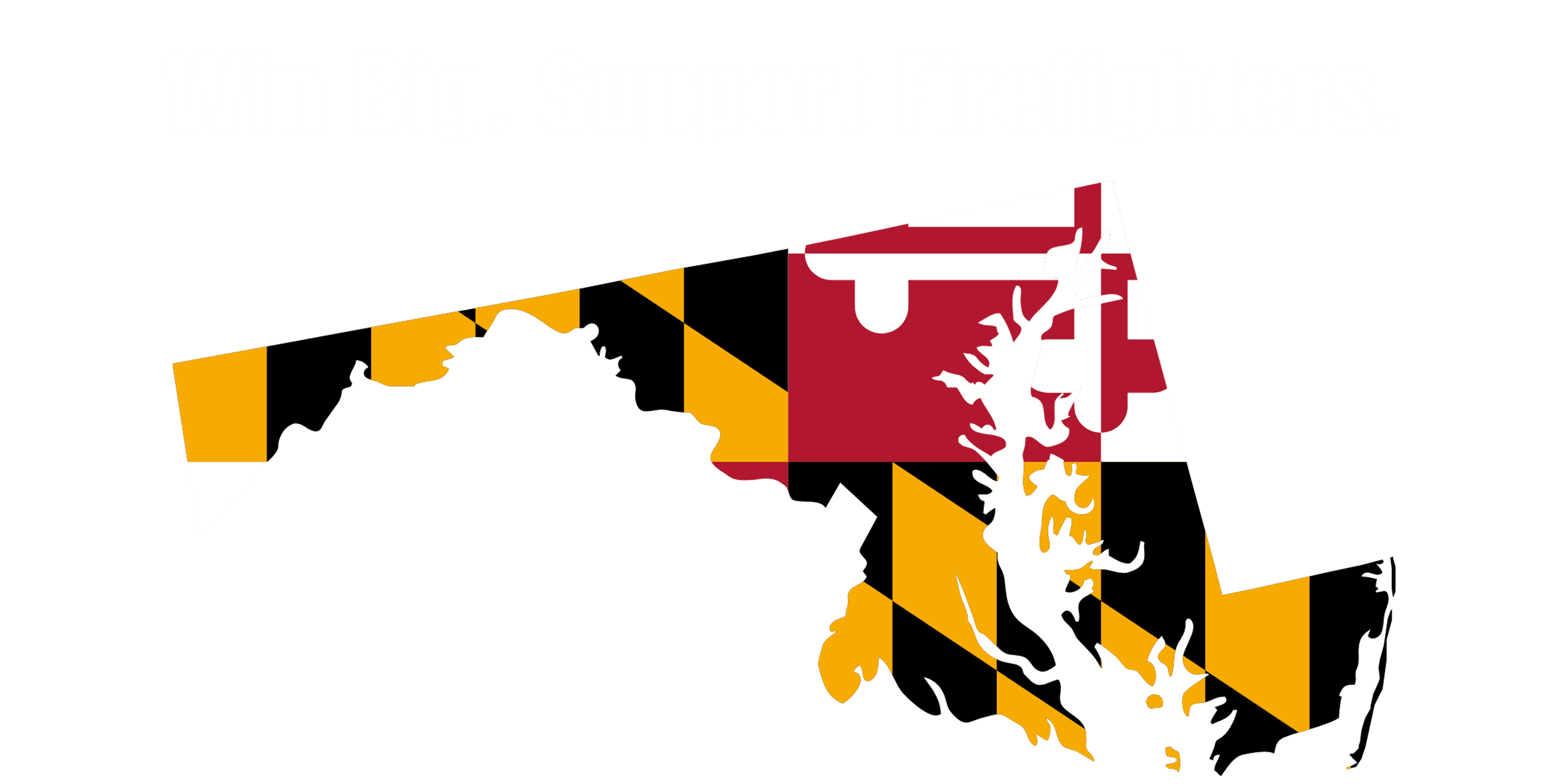 Maryland Firefighter 50/50 logo image