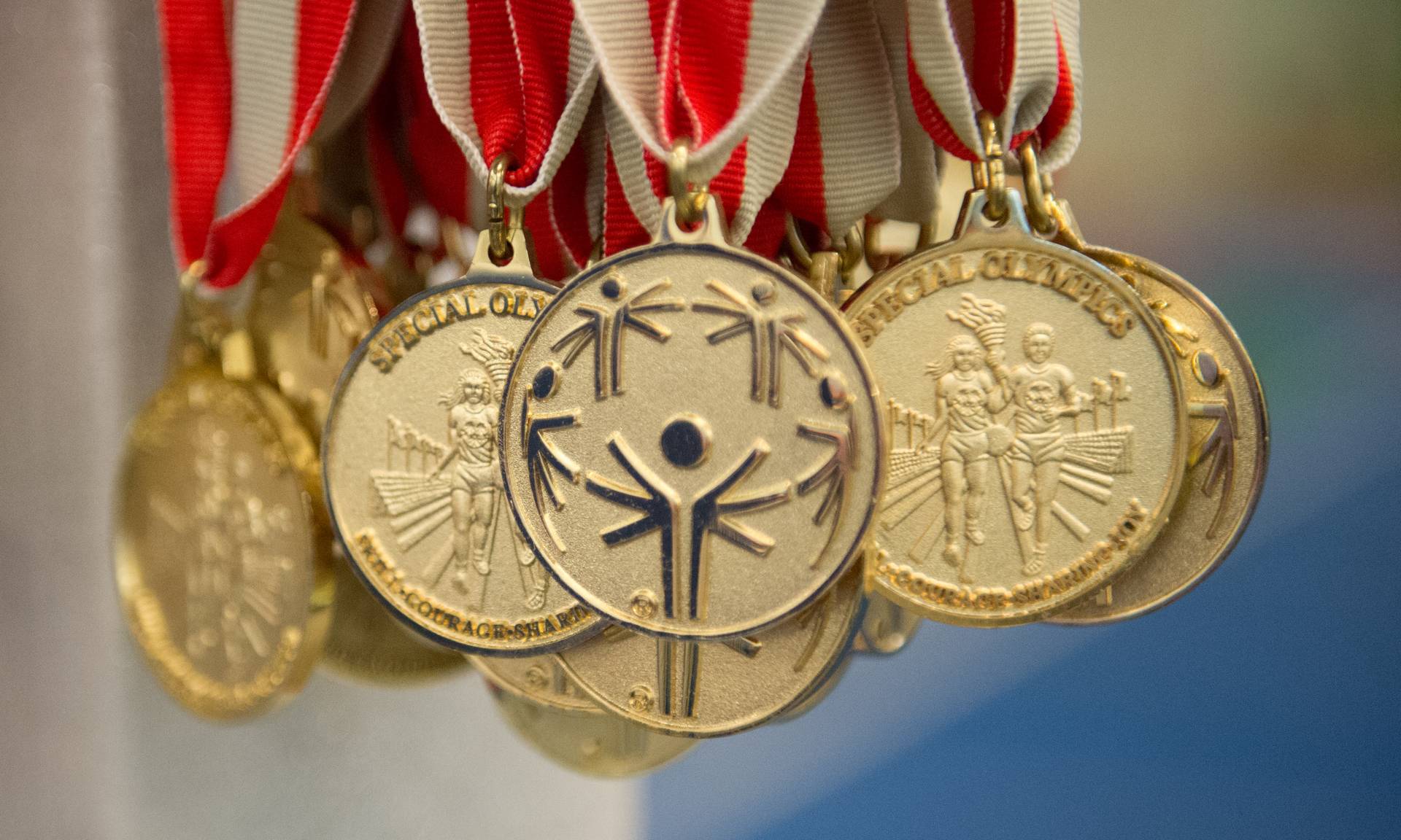 Special Olympics Medals New York City Big Apple Games Five Medals