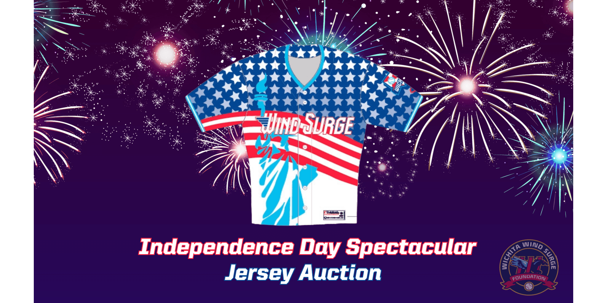 Independence Day Jersey Auction logo image